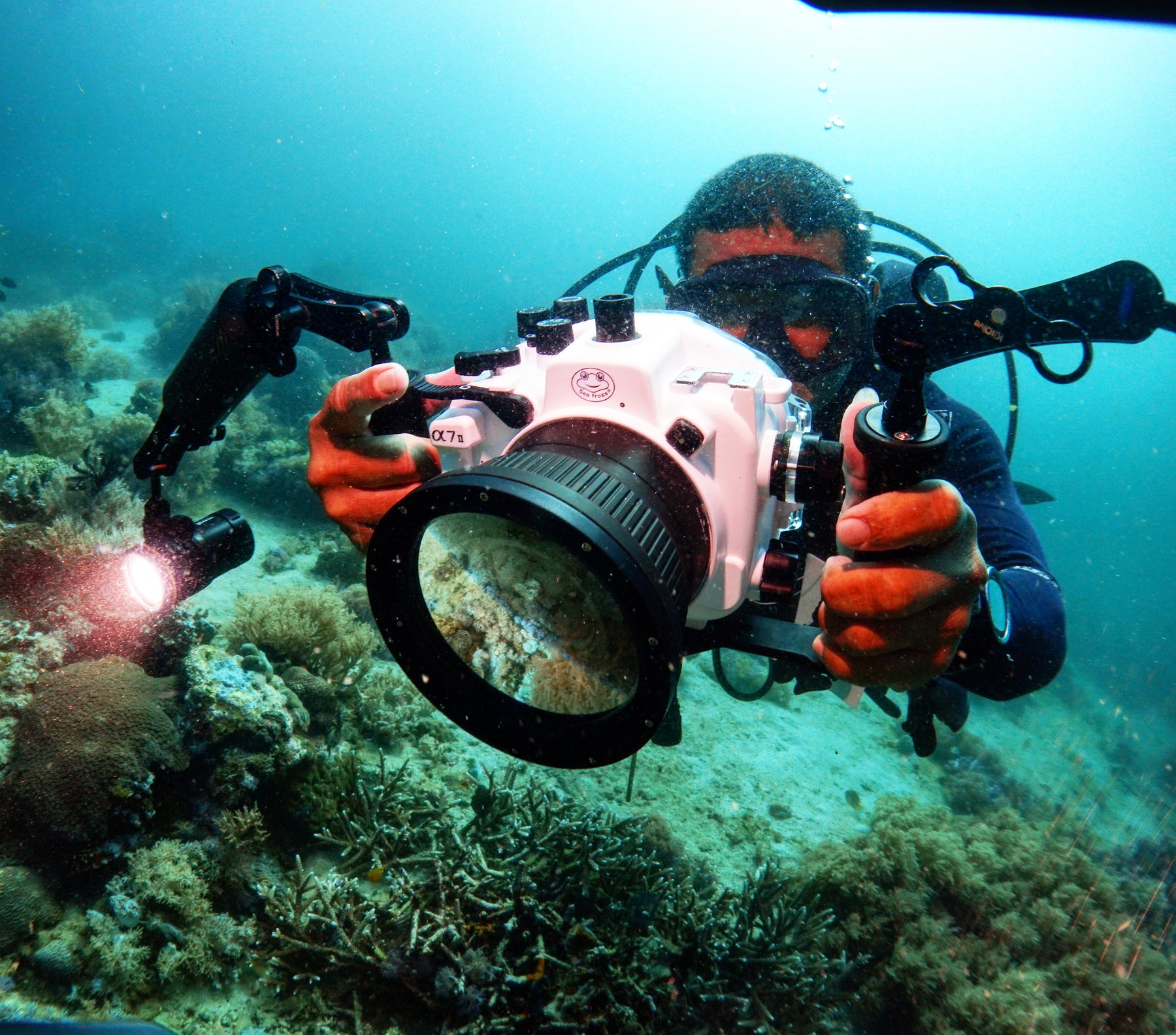 New Generation for Sony A7ii A7rii A7sii Meikon Underwater Camera Housing.