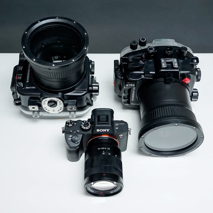 Housings for A7 III / A7R III V.2 Series in black color back in stock!