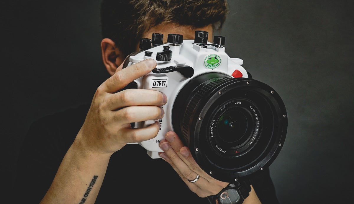 Newly released underwater camera housing for Sony A7R IV