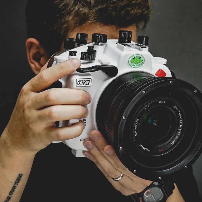 Newly released underwater camera housing for Sony A7R IV