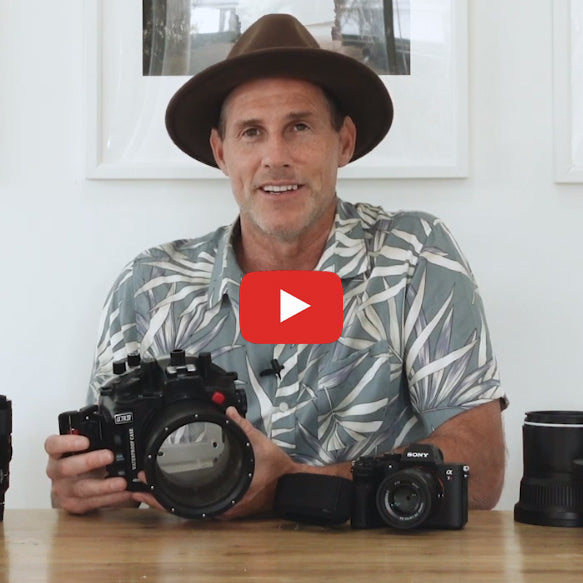 Detailed video review of Sea Frogs waterproof camera housing for Sony A7R IV from legendary water photographer and SONY ambassador Rambo Estrada
