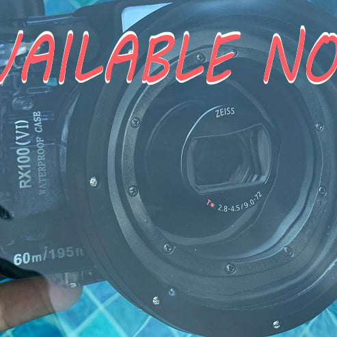 SeaFrogs Underwater camera housing for Sony RX100 VI is available for purchase now!