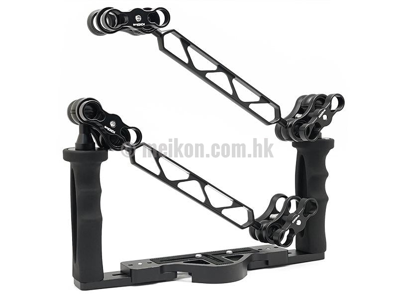 Full Aluminium Tray for underwater camera housing (1" ball setup Ver. X )