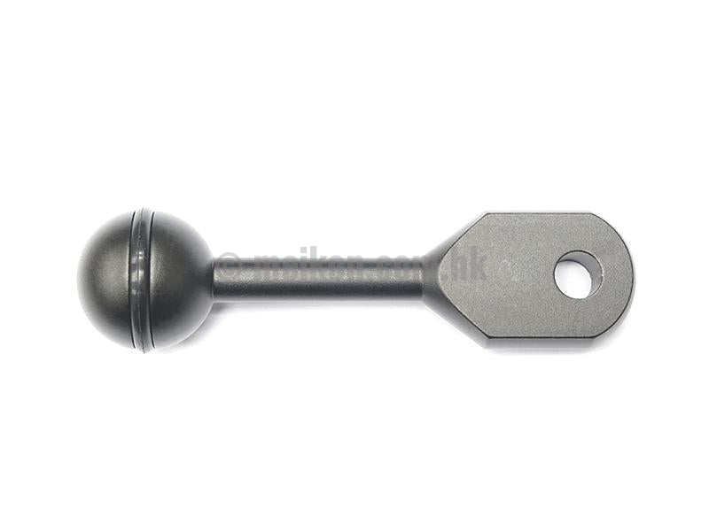 3"/7.6cm Aluminium one inch ball & YS head adapter arm