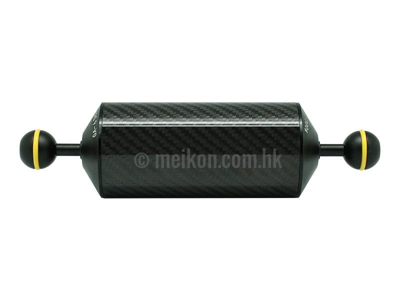 8"/20.5cm D60mm Carbon Fiber Underwater Float Arm for Video Light/Strobe mounting