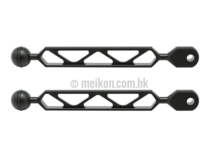 2 x 8"/20.5cm Aluminium one inch ball & YS head arm