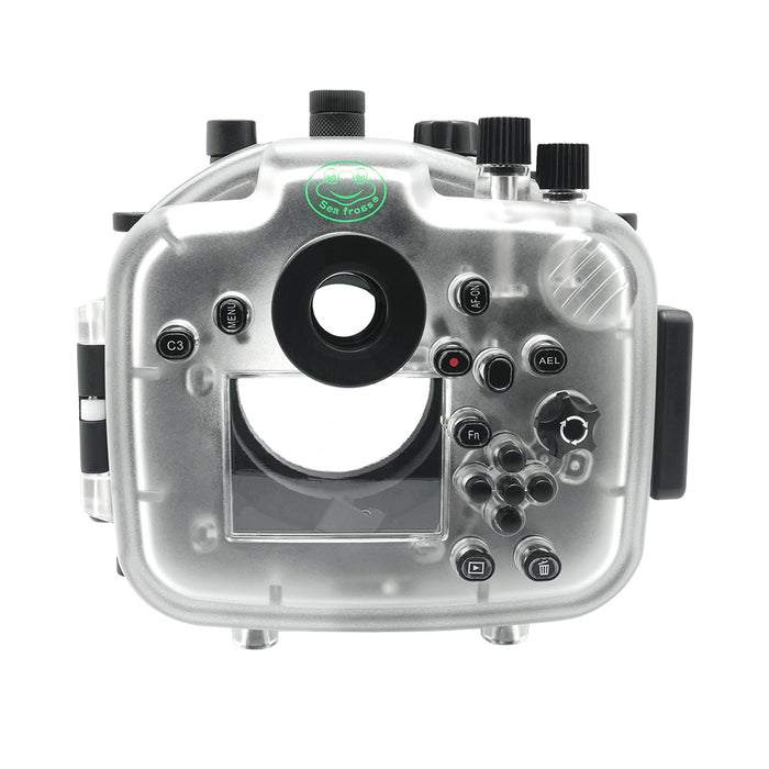 Sony A7 III V.3 Series FE12-24mm f4g UW camera housing kit with 6" Dome port (Including standard port) Zoom rings for FE12-24 F4 and FE16-35 F4 ZA OSS included. Black - Surf