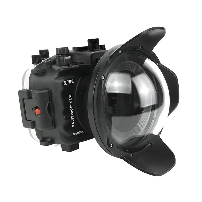 Sony A7 III V.3 Series UW camera housing kit with 6" Dome port V.7 (Including Flat Long port)