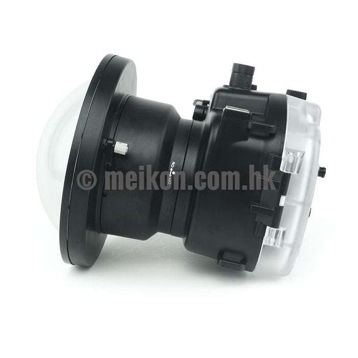 Sony A7R II / A7S II 40M/130FT Underwater camera housing kit with SeaFrogs 6" Dry dome port