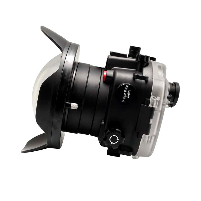 Sony A9 V.3 Series UW camera housing kit with 6" Dome port V.7 (Including standard port) Black.