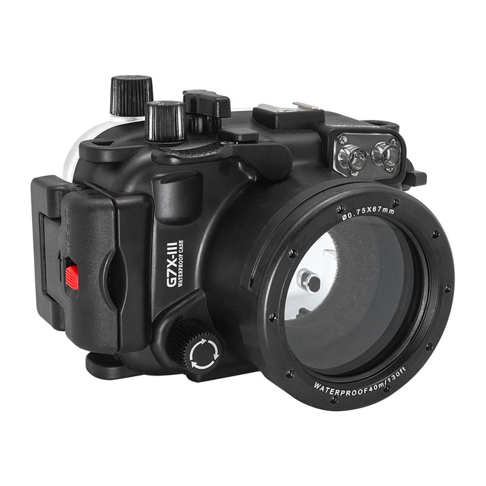 Canon PowerShot G7X Mark III 40m/130ft Meikon Underwater Camera Housing