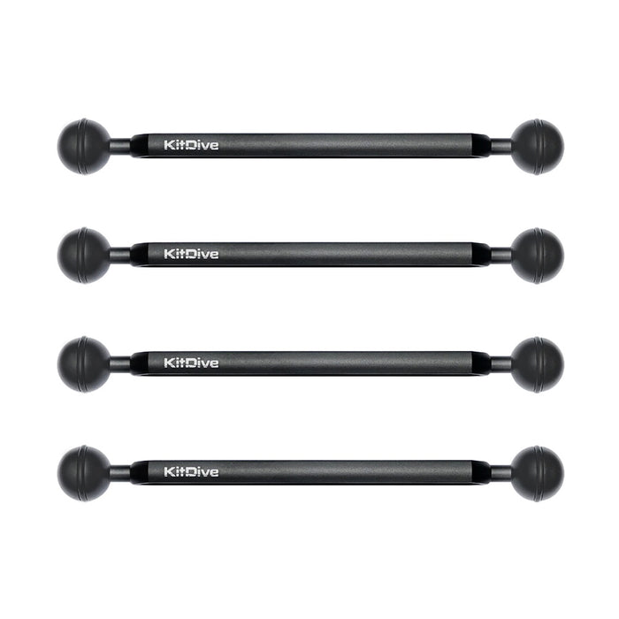 4 x 8"/20.5cm Aluminium double one inch ball arm Ver.X