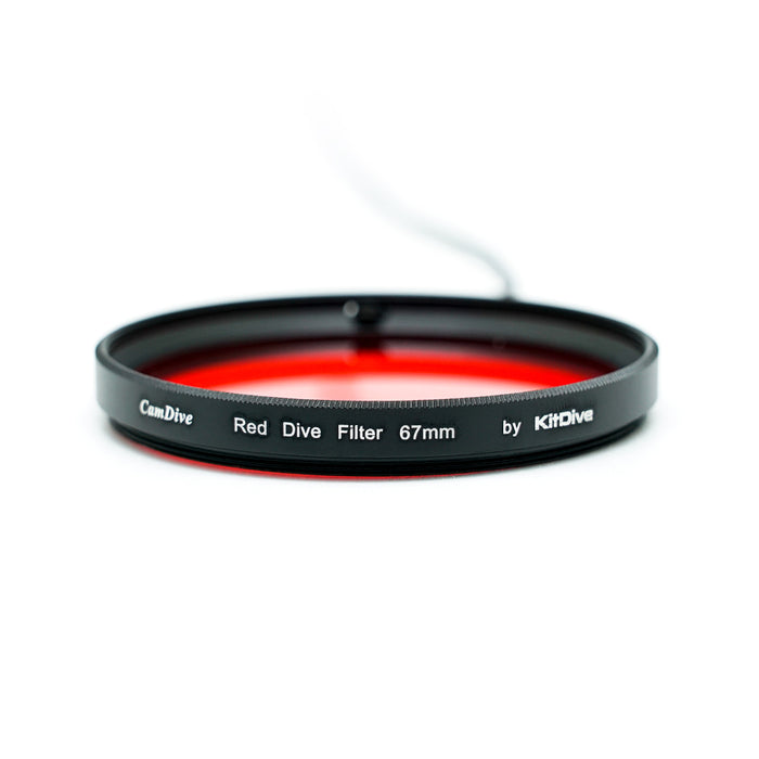 KitDive 67mm Red Filter for underwater photography (Wet)
