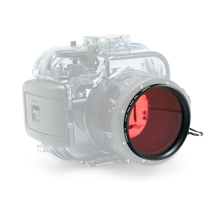 KitDive 67mm Red Filter for underwater photography (Wet)