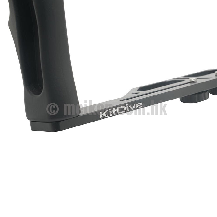 Aluminium tray for underwater camera housing light