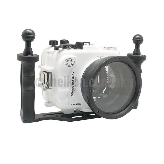 Aluminium tray for underwater camera housing light