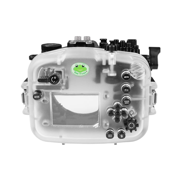 Sony FX3 40M/130FT Underwater camera housing  with 6"Optical Glass Dome port V2 for FE16-35mm F2.8 GM (zoom gear included)