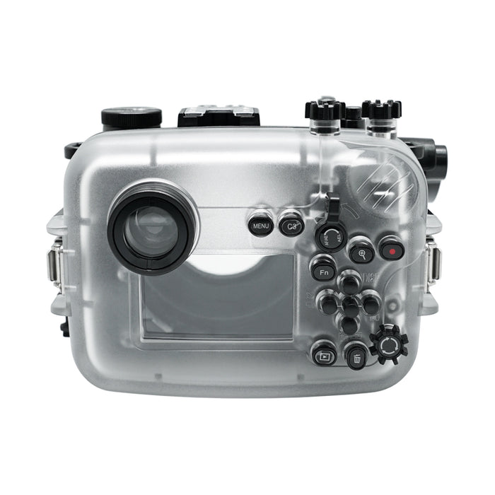 Sony A6600 SeaFrogs 40M/130FT UW housing with 6" Dry Dome Port for Sony E10-18mm lens (zoom gear included)