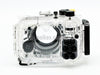Sony DSC RX100 II Underwater camera housing case back view