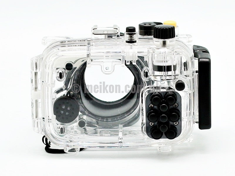 Sony DSC RX100 II Underwater camera housing case back view